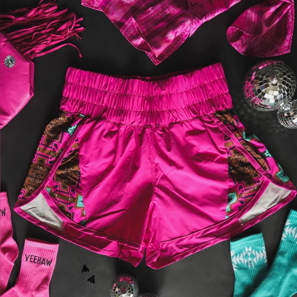 2FlyCo Short Rounds - Fuchsia